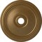 Ekena Millwork Diane Ceiling Medallion (Fits Canopies up to 6 1/4"), 24"OD x 3 5/8"ID x 1 1/4"P, Pale Gold CM24DIPAS - alternate 1